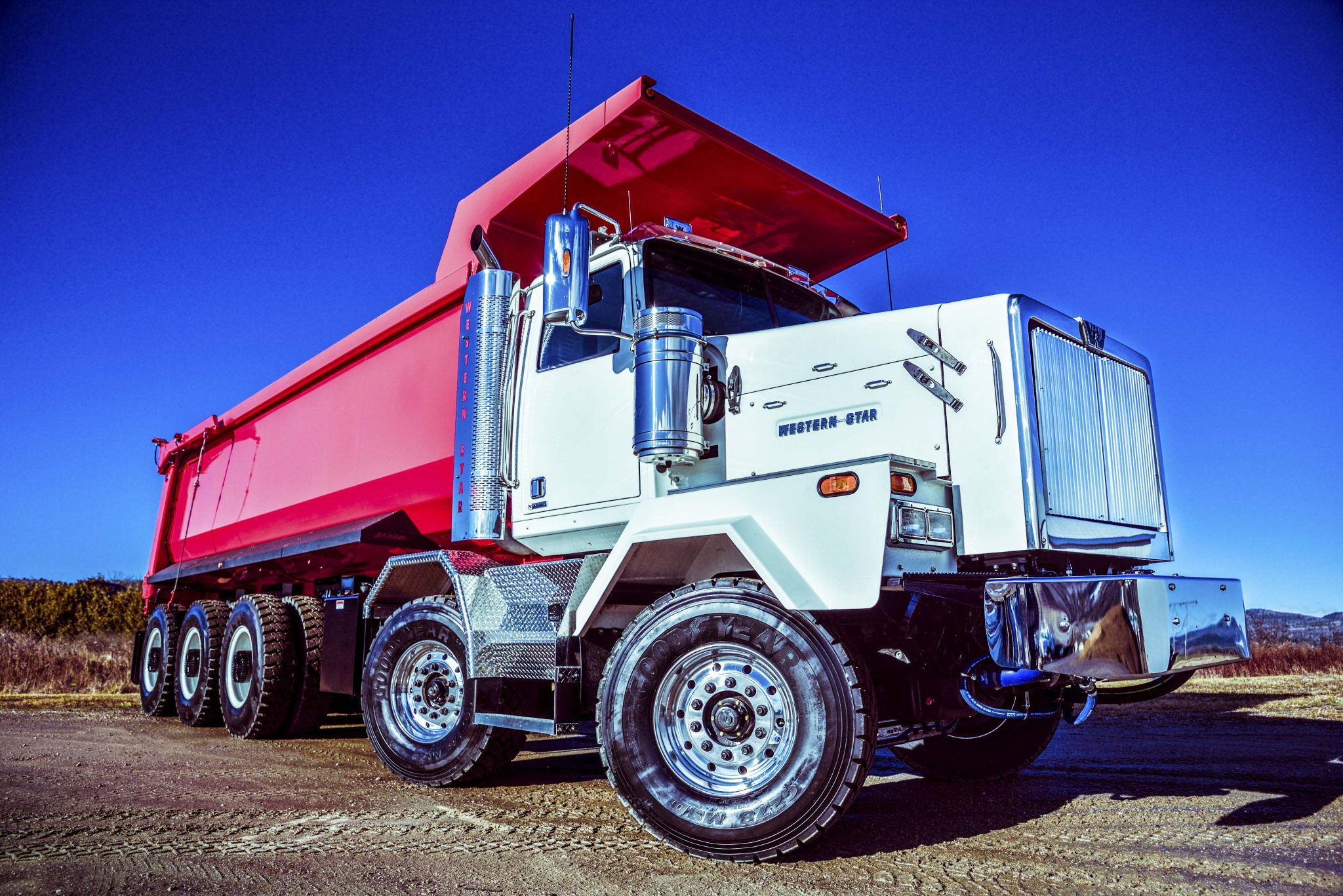 Dramis mining truck western star 4900xd chassis